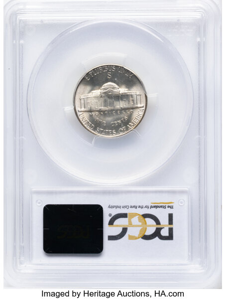 1943-S 5c Silver MS FS MS67 FS thumbnail 4