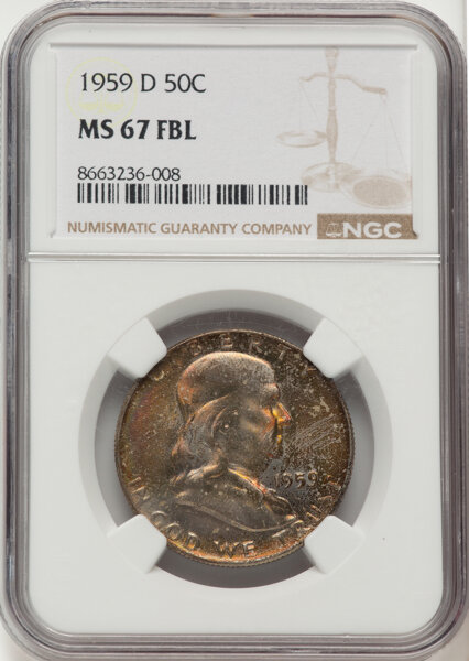 1959-D 50c MS FBL thumbnail 3