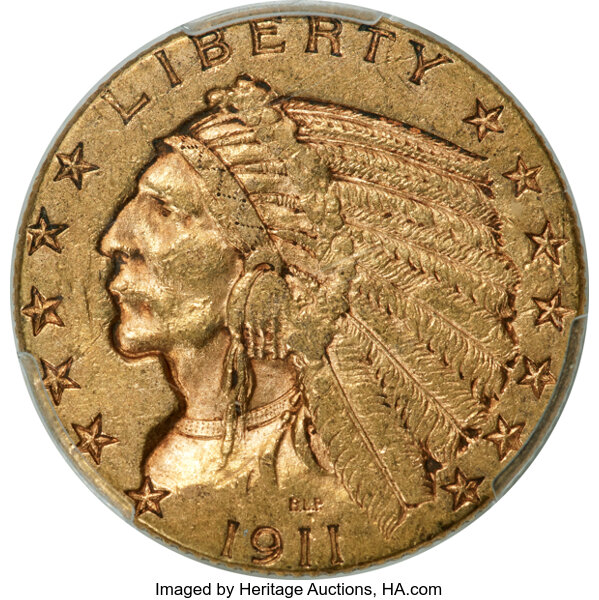 1911-D $5  MS thumbnail 5