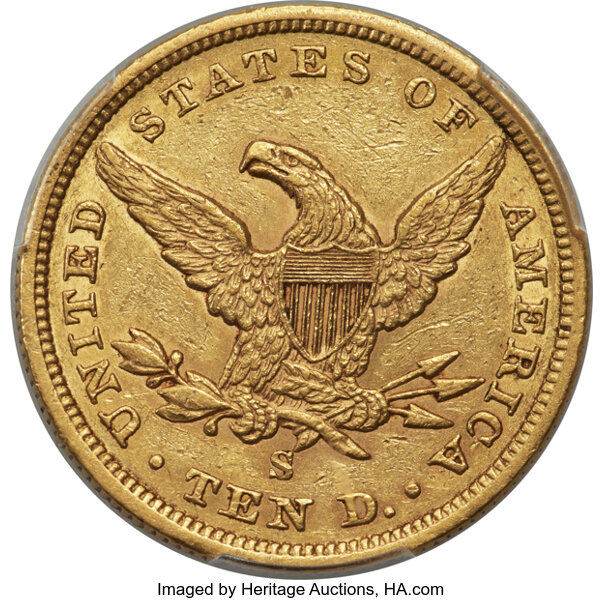 1857-S $10  MS thumbnail 15