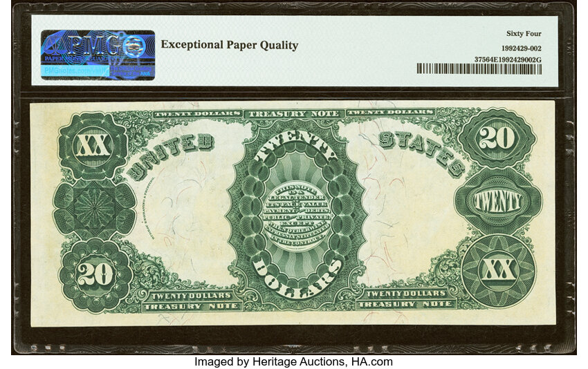1891 $20  (Fr. 375) thumbnail 8