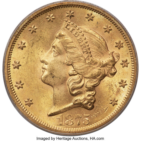 1875-S $20  MS thumbnail 2