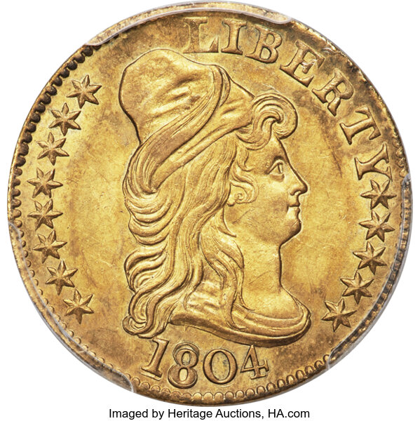 1804 $5  Small 8 over Large 8, BD-7 MS thumbnail 2