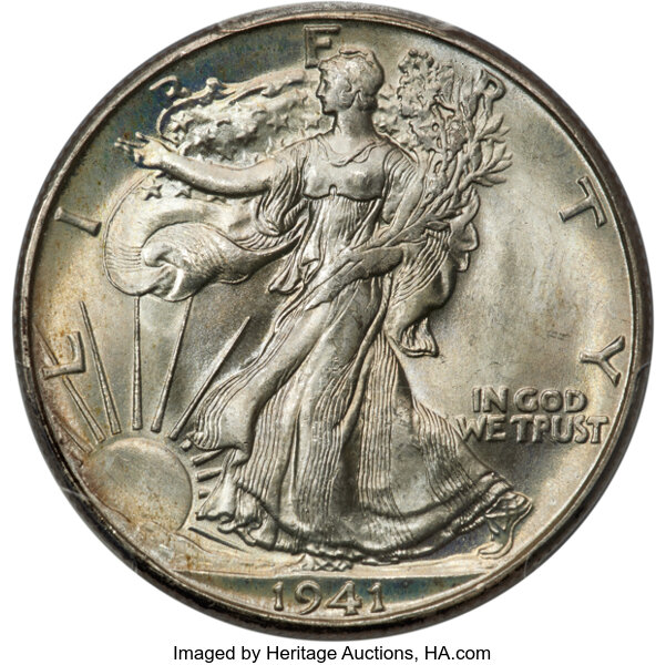1941-D 50c MS thumbnail 3