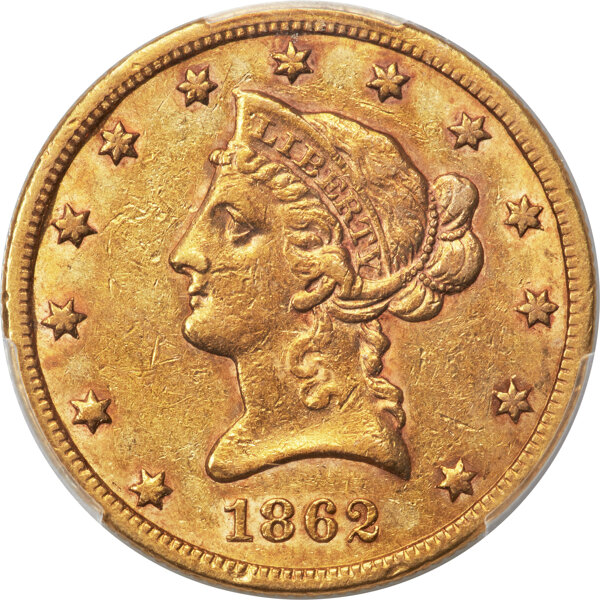 1862-S $10  MS thumbnail 2