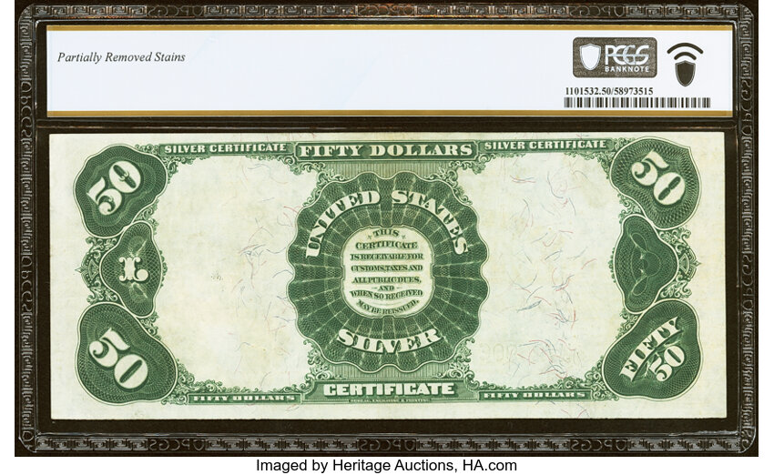 1891 $50  (Fr. 335) thumbnail 9