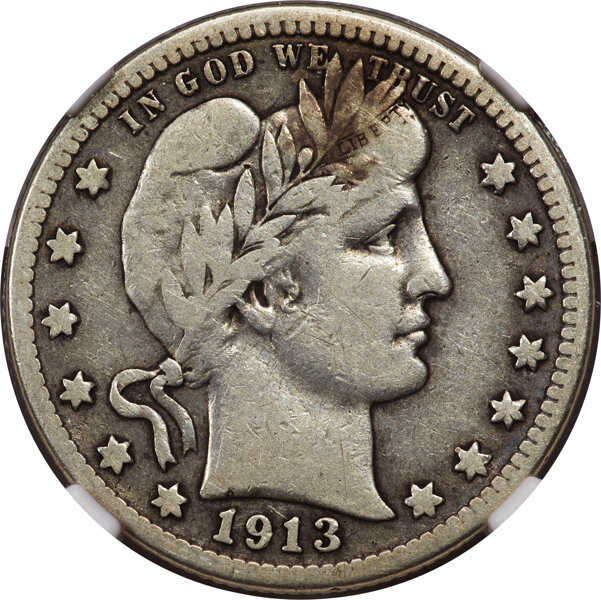 1913-S 25c MS thumbnail 2