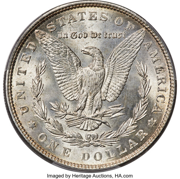1886 $1 MS68 thumbnail 2