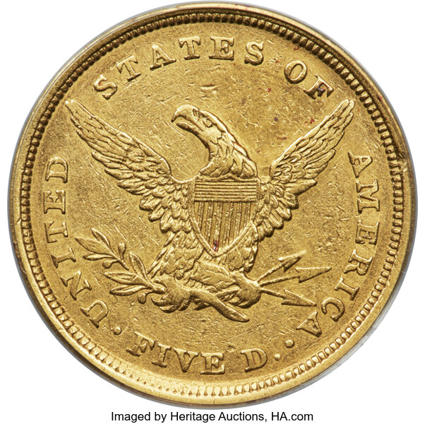 1839-C $5  MS thumbnail 10