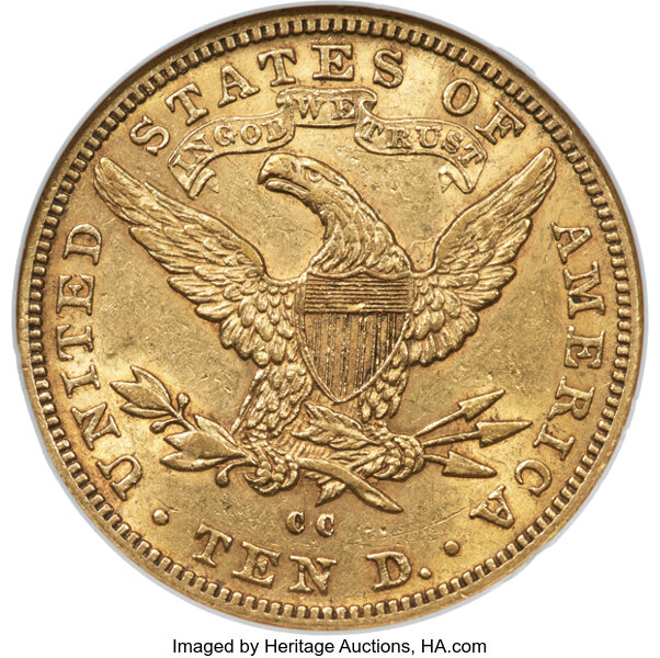 1892-CC $10  Tripled Die Reverse, FS-801 MS thumbnail 7