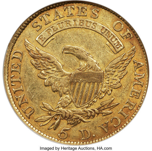 1810 $5  Large Date, Large 5, BD-4 MS thumbnail 11