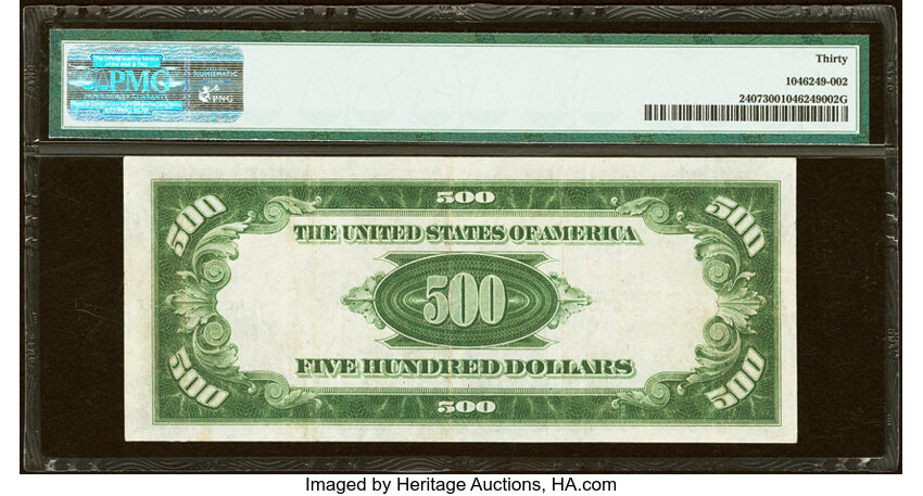 1928 $500  (Fr. 2407) thumbnail 6