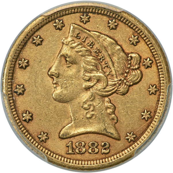 1882-CC $5  MS thumbnail 3