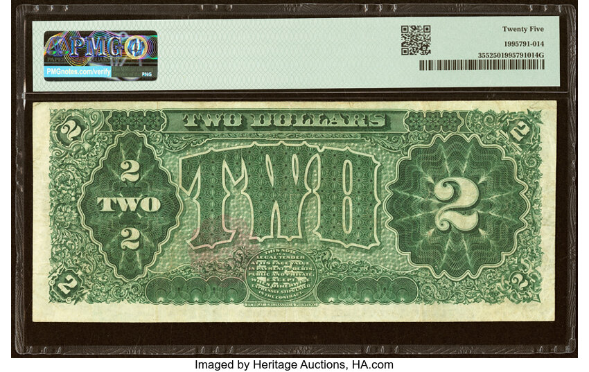 1890 $2  (Fr. 355) thumbnail 5