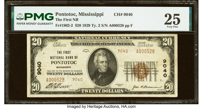1929 $20  Type 2 (Fr. 1802-2) thumbnail 4