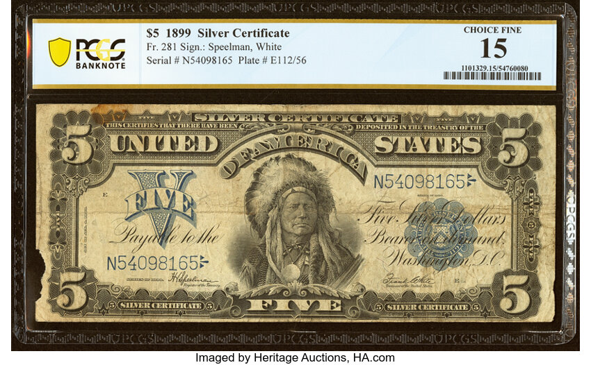 1899 $5  (Fr. 281) thumbnail 4