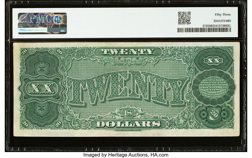 1890 $20  (Fr. 372) thumbnail 6