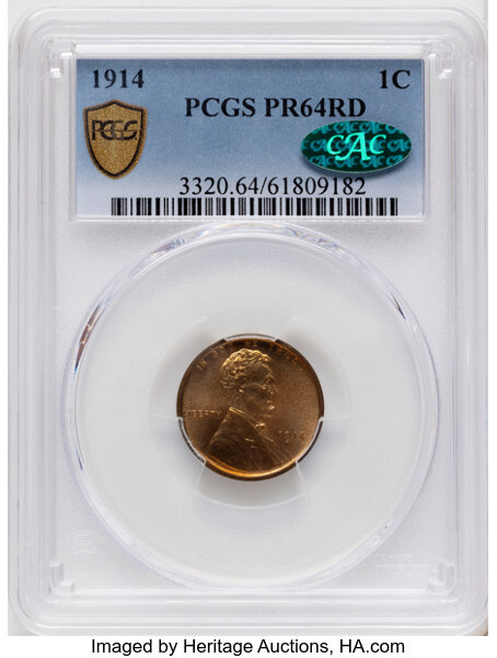 1914 1c Matte Finish PR RD thumbnail 8