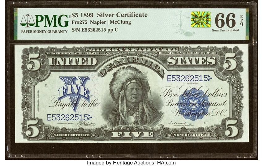 1899 $5  (Fr. 275) thumbnail 3