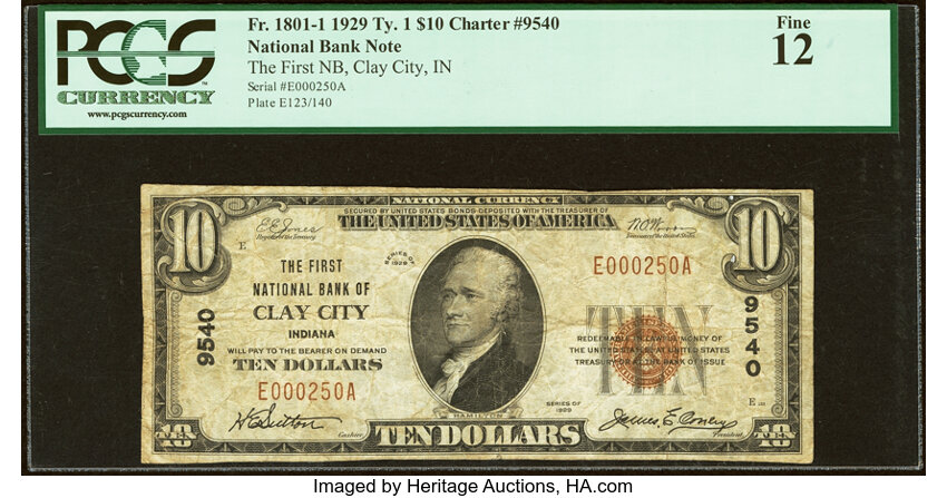 1929 $10  Type 1 (Fr. 1801-1) thumbnail 6