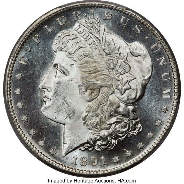 1891-S $1  MS PL thumbnail 3