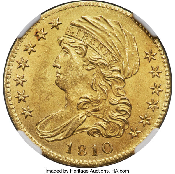1810 $5  Small Date, Tall 5, BD-1 MS thumbnail 2