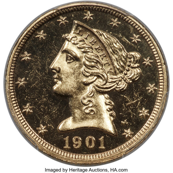 1901 $5  PR thumbnail 2