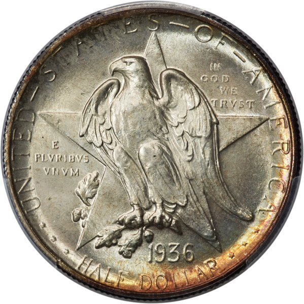 1936 50c Texas MS thumbnail 4