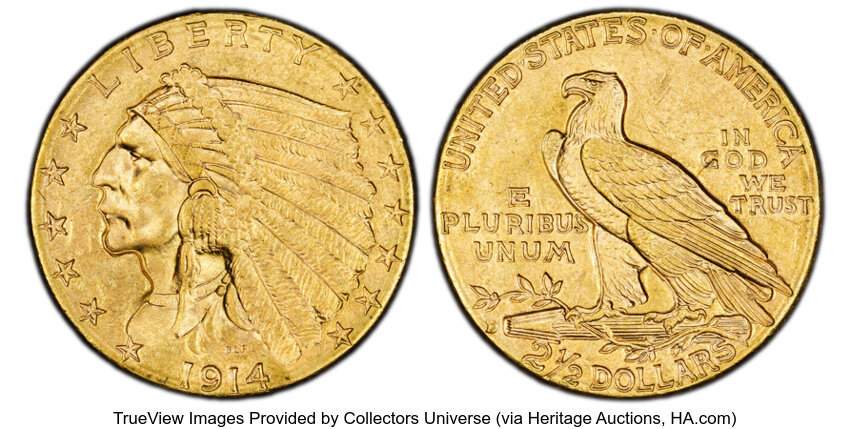 1914-D $2 1/2 MS thumbnail 3