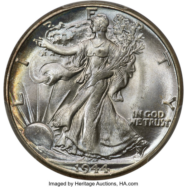 1944 50c MS thumbnail 3