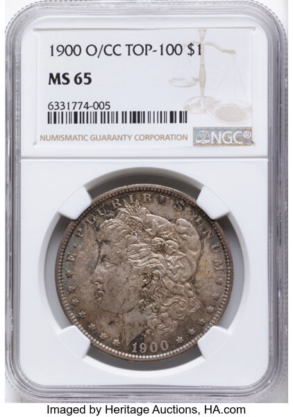 1900-O/CC $1  VAM-11 MS thumbnail 3