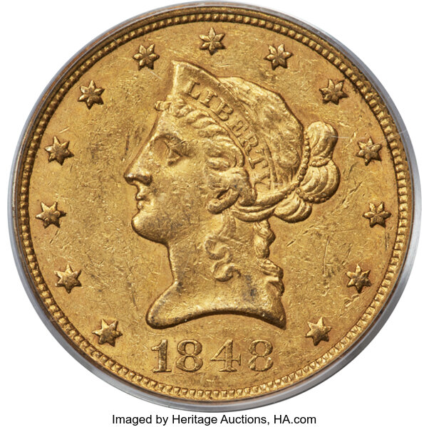 1848 $10  MS thumbnail 2