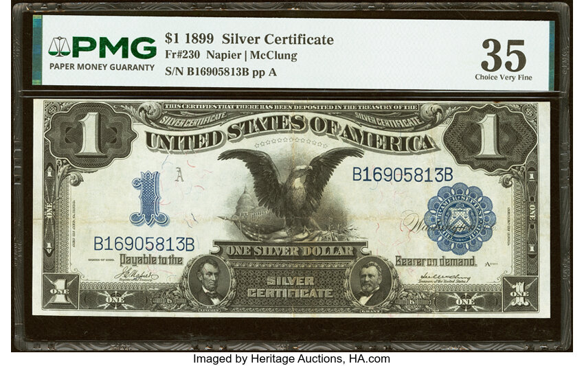1899 $1  (Fr. 230) thumbnail 2
