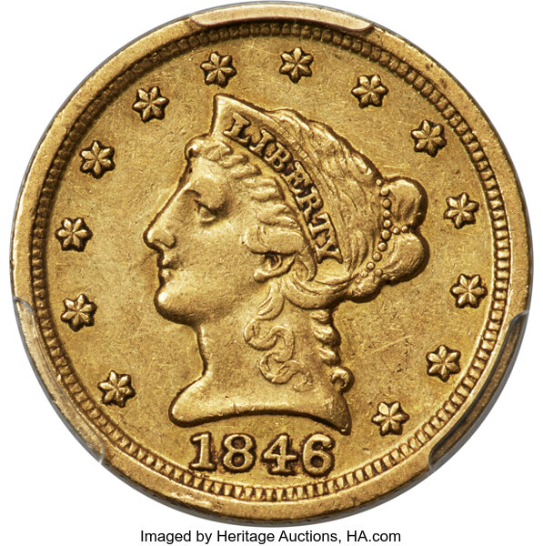 1846-D/D $2 1/2 Strong D/D MS thumbnail 2