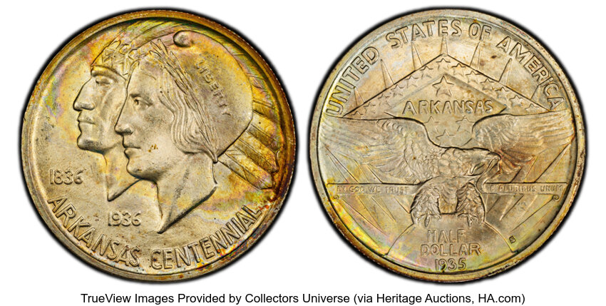 1935-S 50c Arkansas MS thumbnail 3