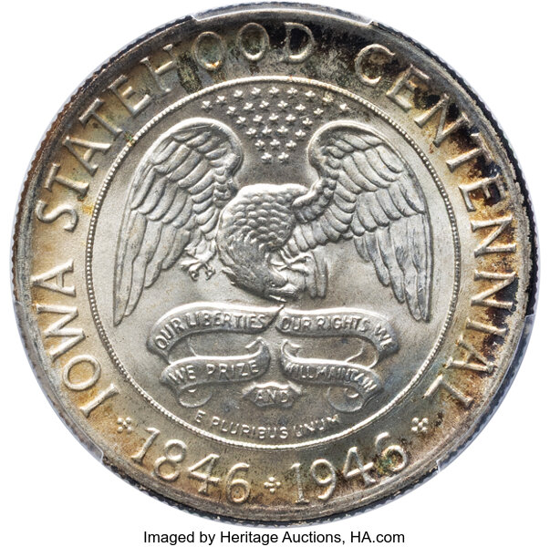 1946 50c Iowa MS thumbnail 5