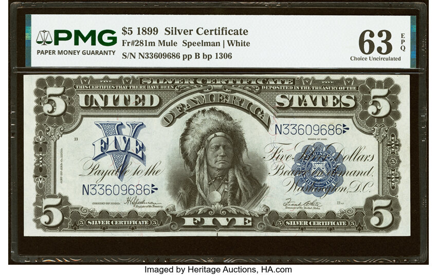 1899 $5  (Fr. 281) thumbnail 5