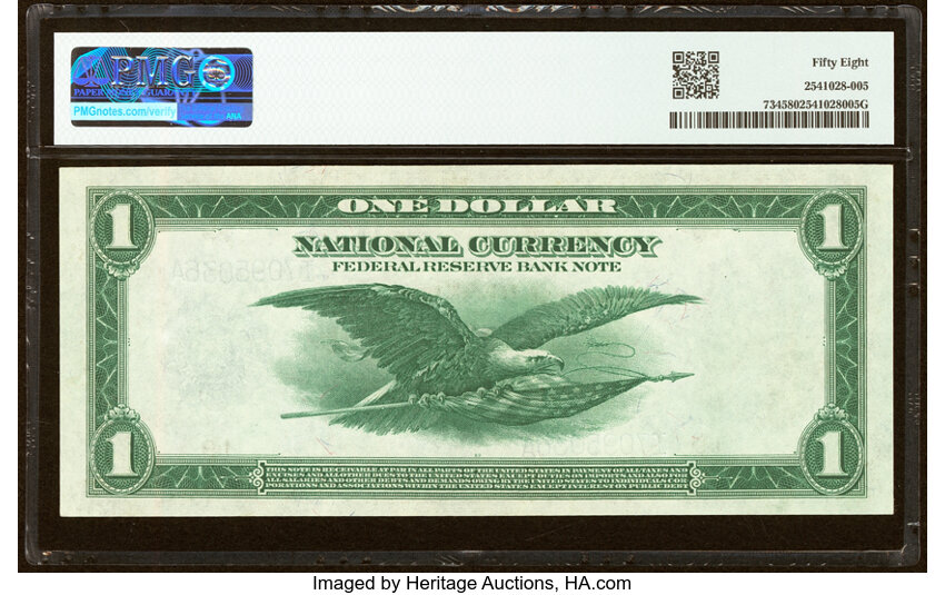 1918 $1  Minneapolis (Fr. 734) thumbnail 7