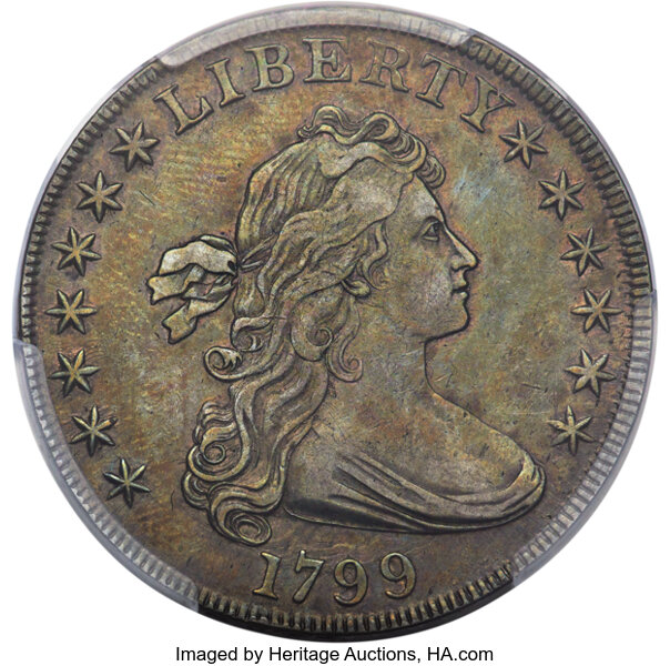 1799 $1  7x6 Stars, B-11, BB-161 MS thumbnail 2