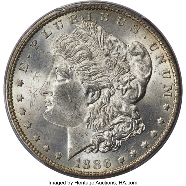 1886-O $1  Clashed Rev. BER, Multiple, VAM-1A2 MS thumbnail 10