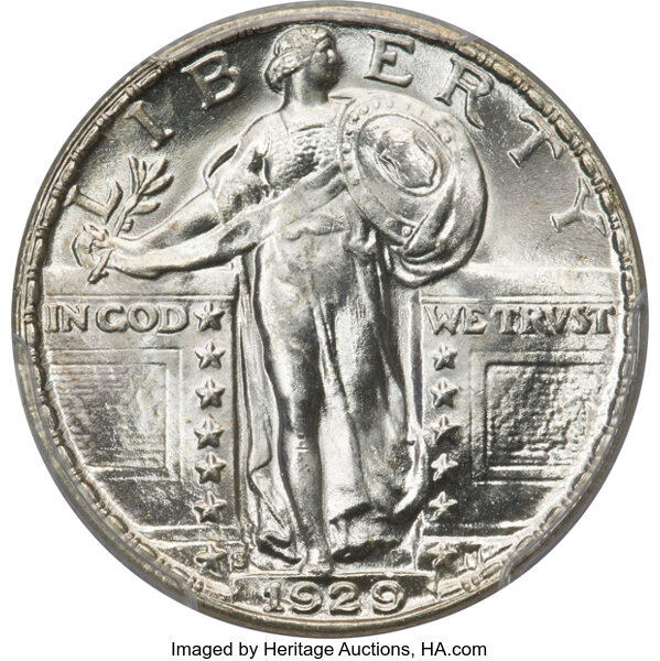 1929-S 25c MS FH thumbnail 4
