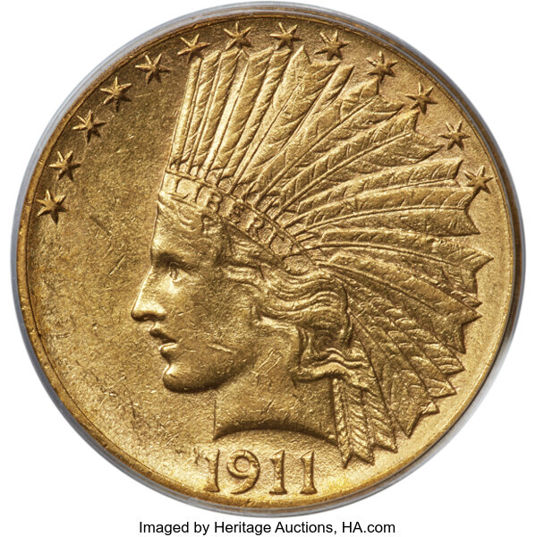 1911-D $10  MS thumbnail 3