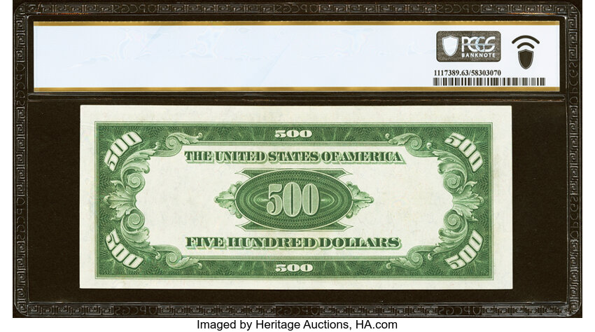 1928 $500  (Fr. 2407) thumbnail 7