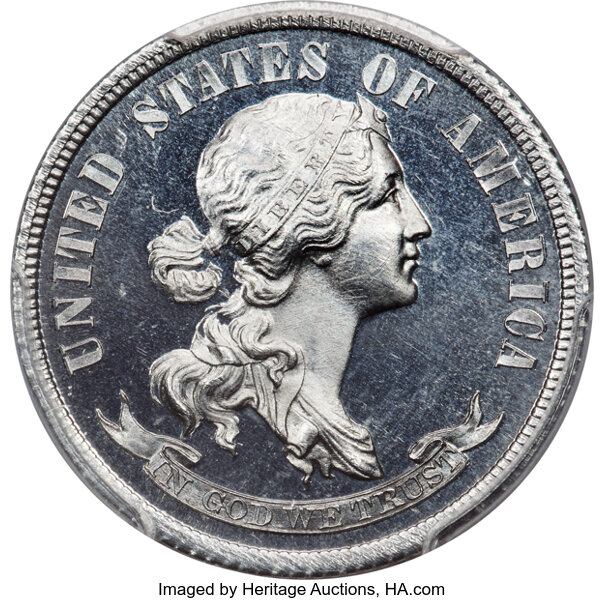 Image for 1870 P25c Aluminum, J-922 PR CAM