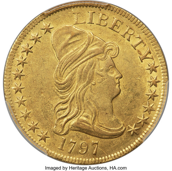 1797 $10  Large Eagle, BD-2 MS thumbnail 2