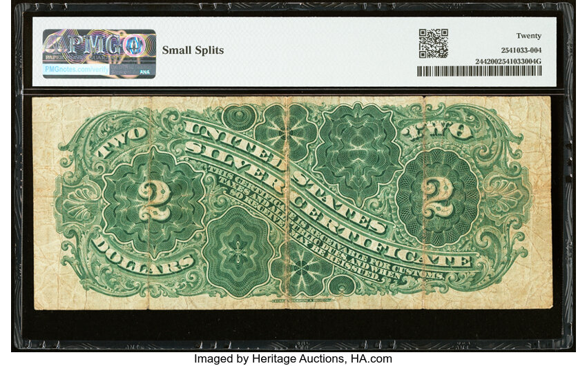 1886 $2  (Fr. 244) thumbnail 9