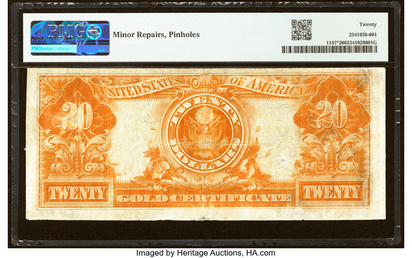1922 $20  Replacement (Fr. 1187*) thumbnail 9