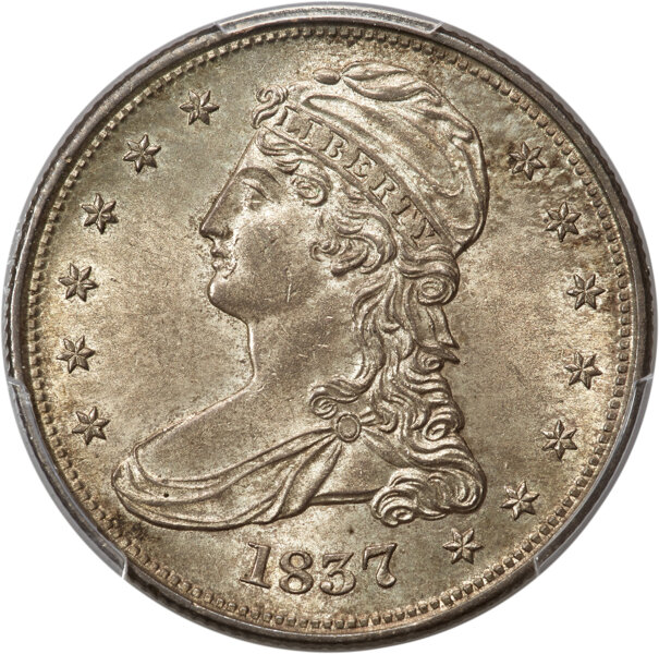 Image for 1837 50c Reeded Edge, GR-20 MS