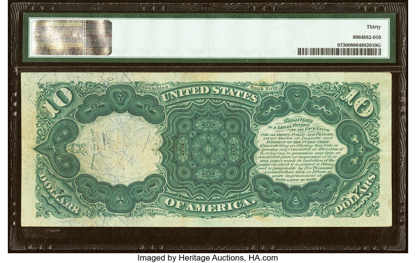 1875 $10  (Fr. 97) thumbnail 5