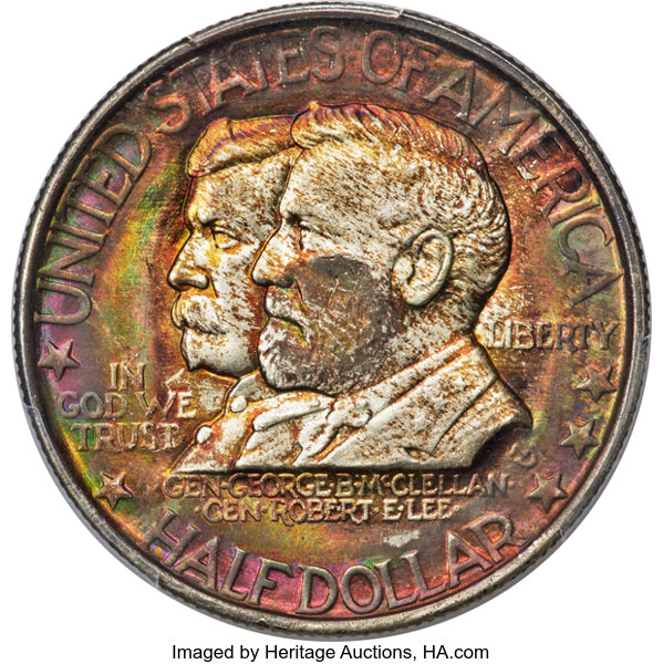 1937 50c Antietam MS thumbnail 6